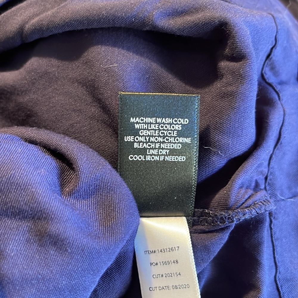 Torrid Navy Button Front Romper Pantsuit 2X 18-20 - Picture 10 of 10